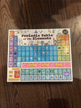 Brainchild Periodic Table Puzzle - Multicolor Educational Jigsaw